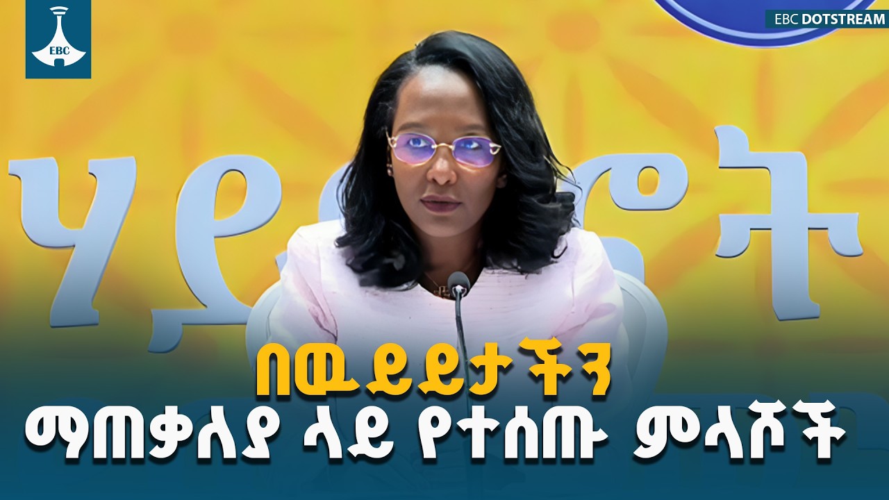 በዉይይታችን ማጠቃለያ ላይ የተሰጡ ምላሾች  ETV | EBC | EBCDOTSTREAM