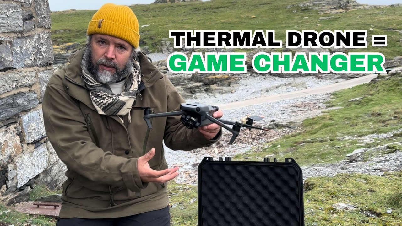 DJI MAVIC 3T Revolutionises Wildlife Surveys with THERMAL Drone Technology