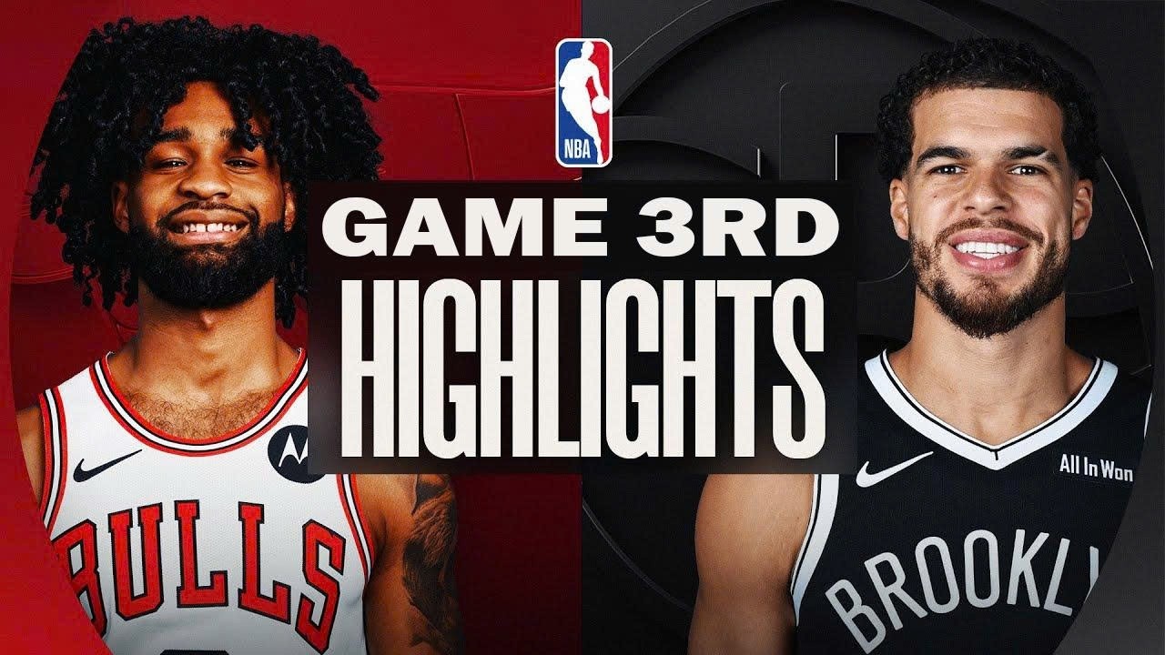 Chicago Bulls Vs Brooklyn Nets Game 3RD Highlights - February 9,2026 | NBA