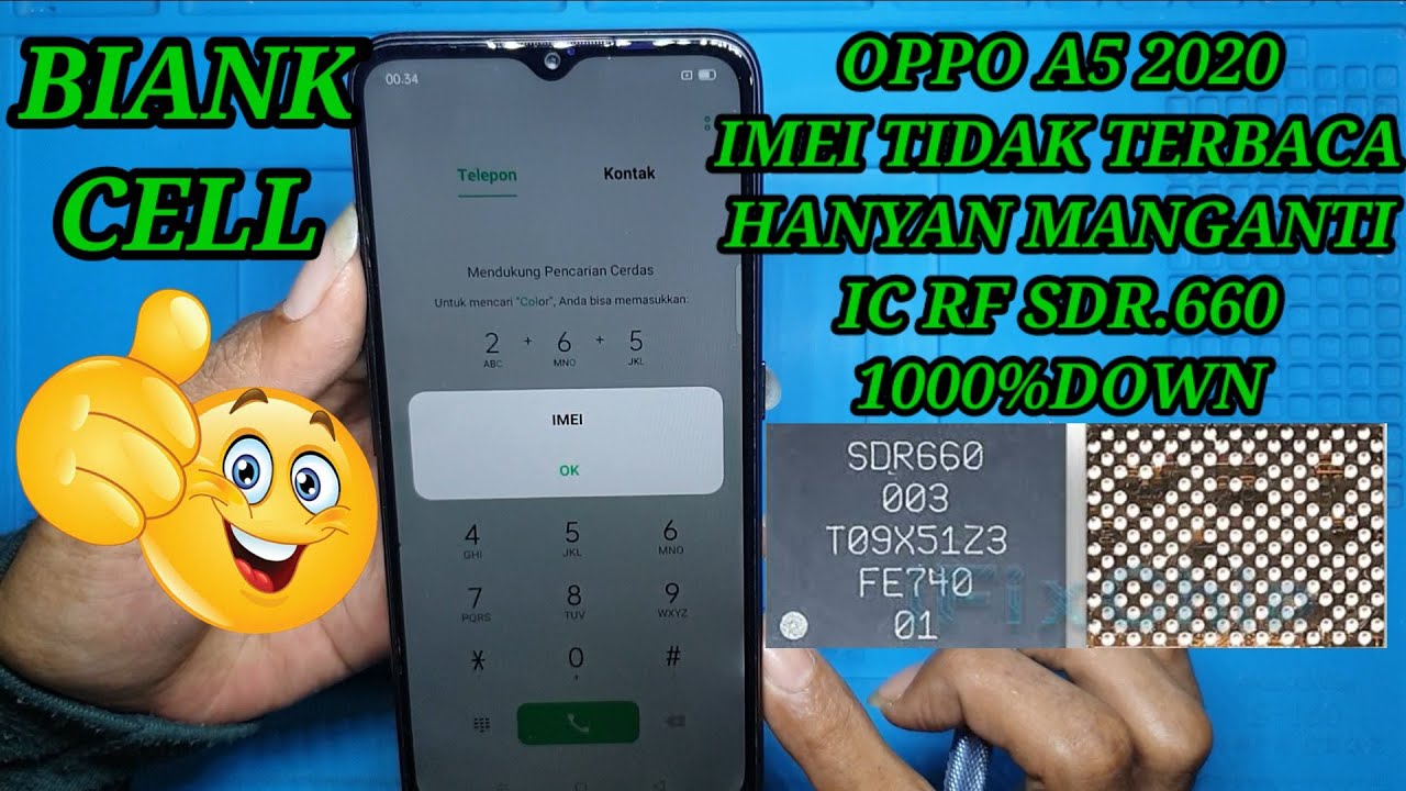 Oppo a5 2020 imei null