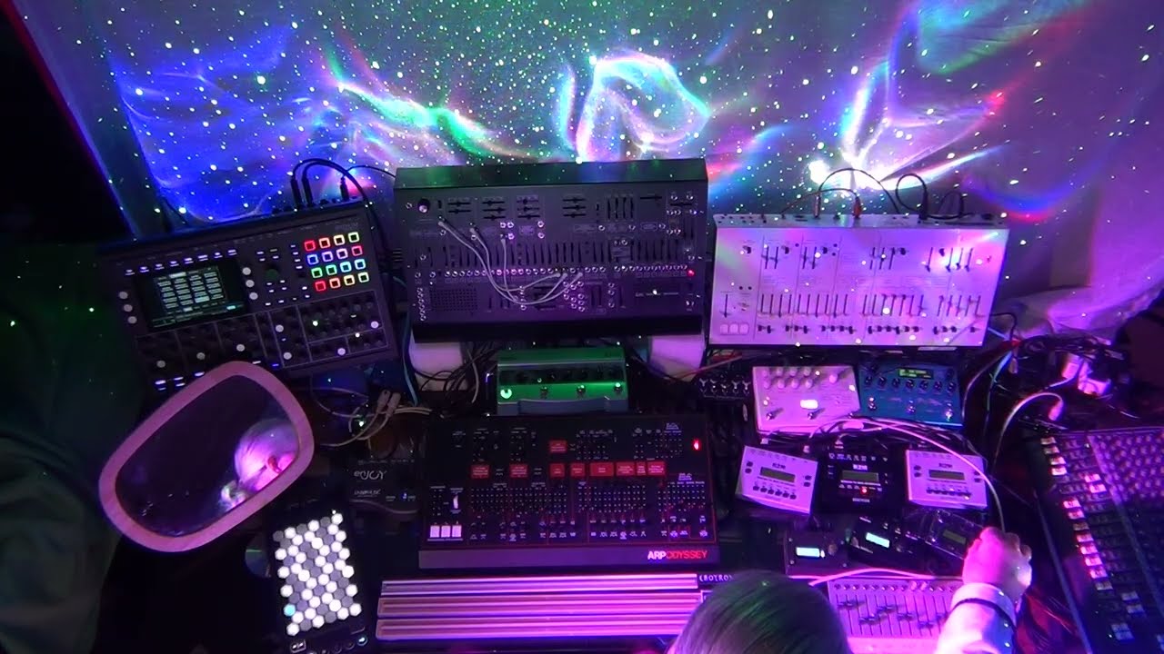 Dual Arp Odyssey kaafi scale
