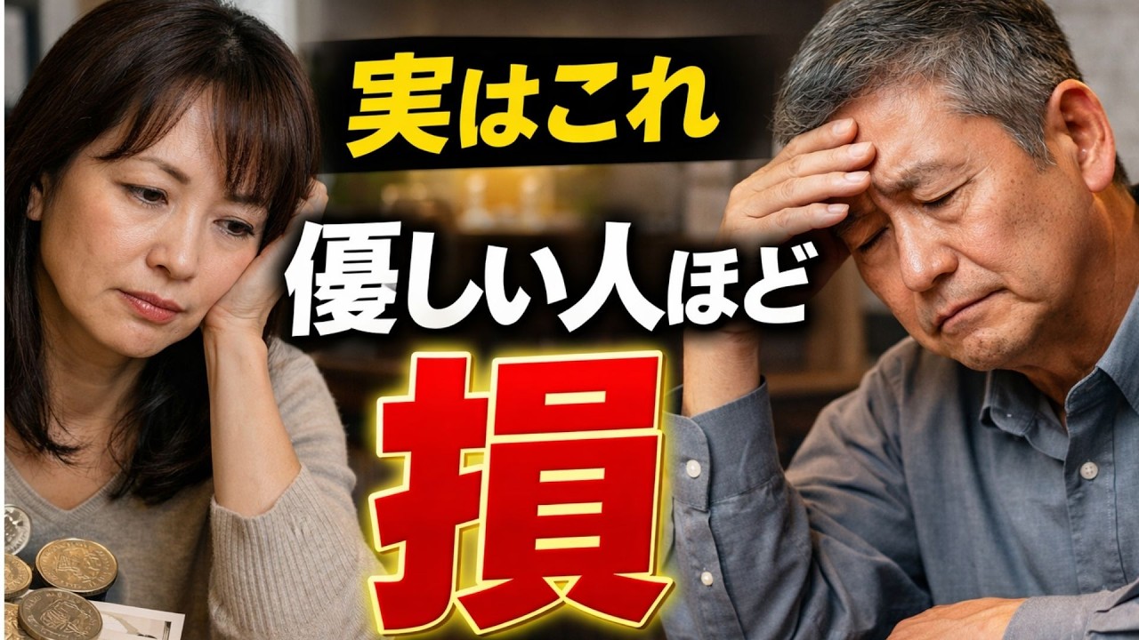 実はこれです～優しい人ほど損してしまう理由です