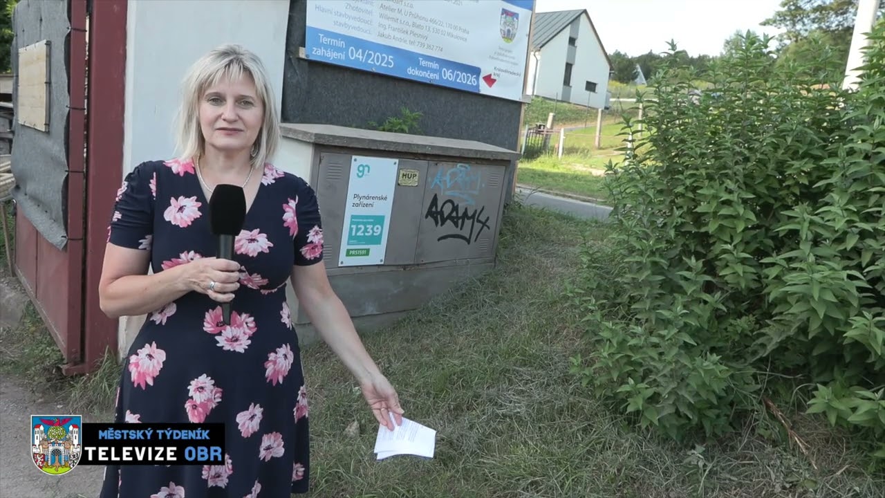 Městský týdeník TV OBR 19 8 2025