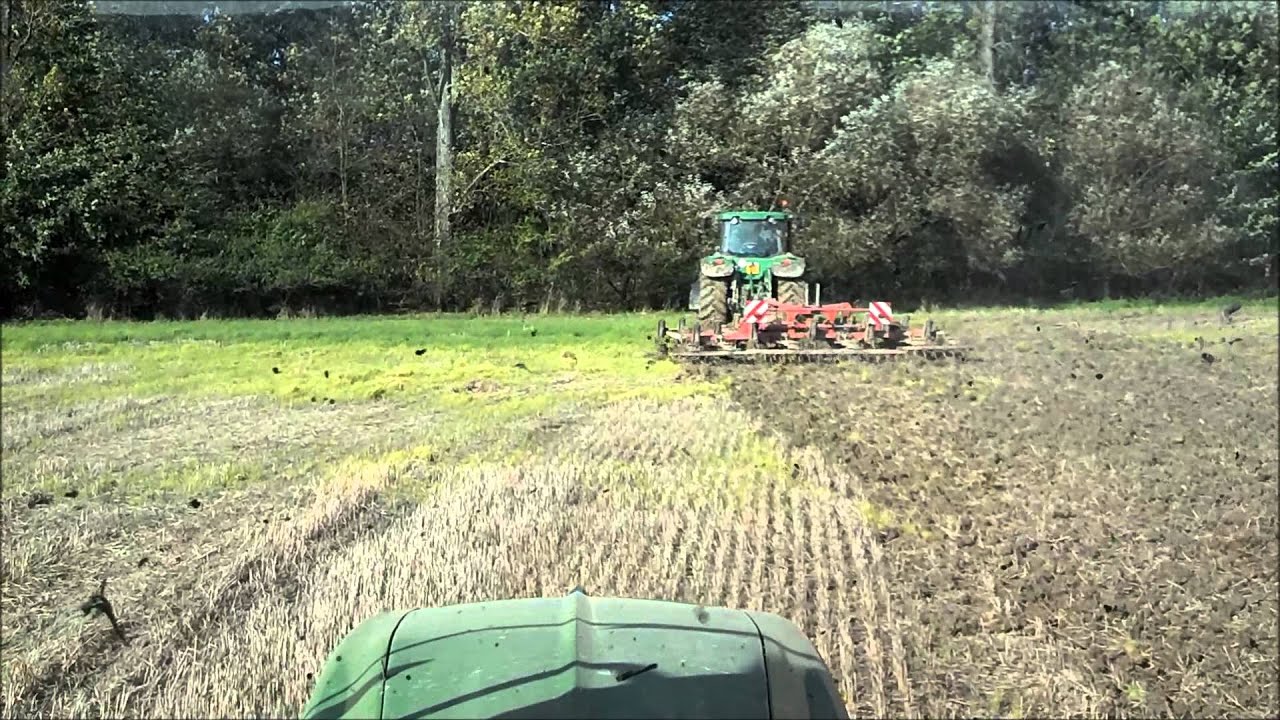 John Deere 8420 - sezona 2014