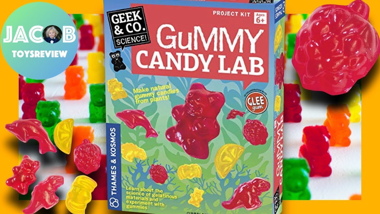 Geek & CO. Science Gummy Candy Lab with Jacob ToysReview