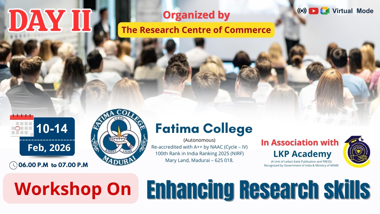 Workshop on Enhancing Research Skills
