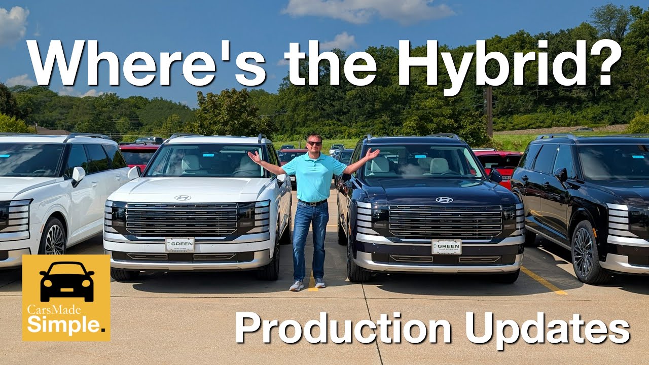 2026 Hyundai Palisade Hybrid Production Update | Trim + Color Availability