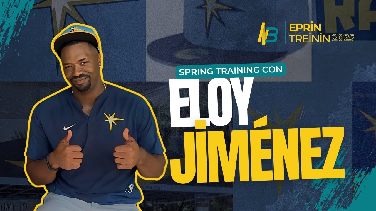 “No han sido por vago” Eloy Jiménez habla de sus lesiones y su nuevo reto con los Rays de Tampa Bay