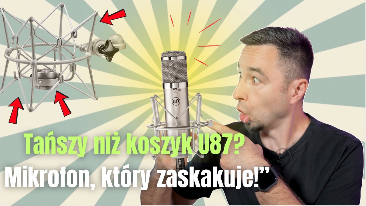 WARM AUDIO WA 87jr- tańszy niż&nbsp;koszyk od U87