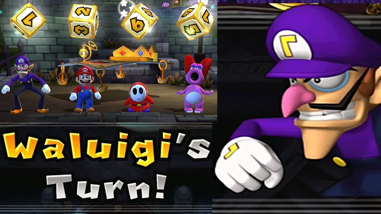 Mario Party 9◆Solo Mode #177 Waluigi◆Boo's Horror Castle