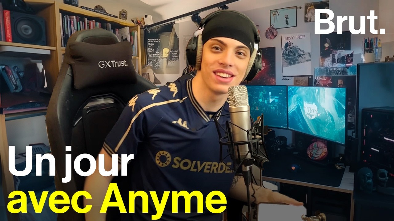 On est allé chez Anyme dans son appartement où il stream