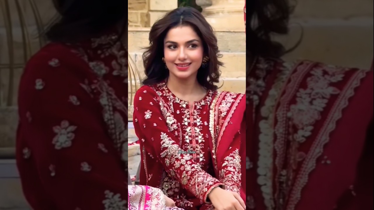 “All Eyes on Tuba Anwar — Looking Too Gorgeous in Red 😍✨" 