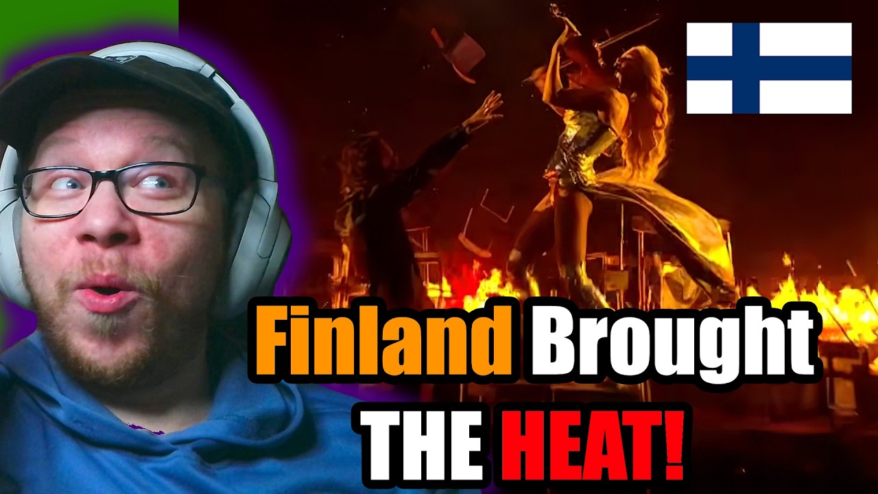 Finland Went INSANE For Eurovision 2026! | Linda Lampenius x Pete Parkkonen – Liekinheitin Reaction