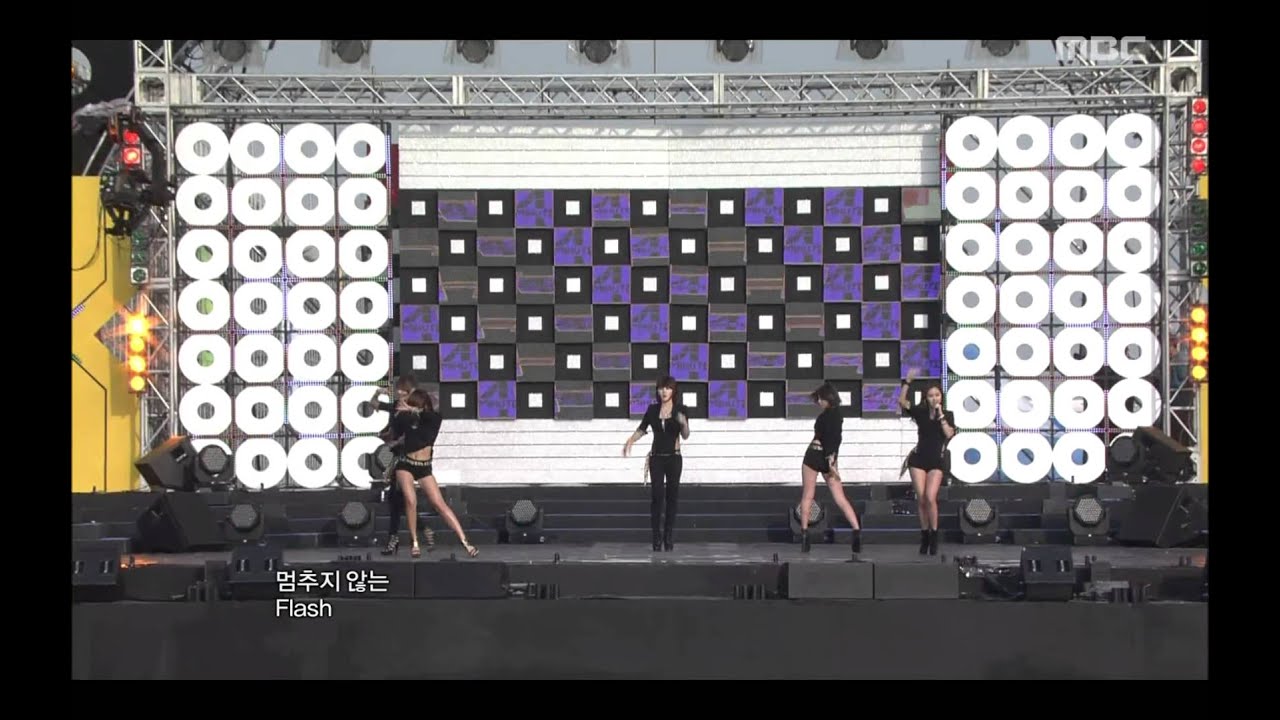 4Minute - Hot Issue(Remix), 포미닛 - 핫이슈(리믹스), Music Core 20111015