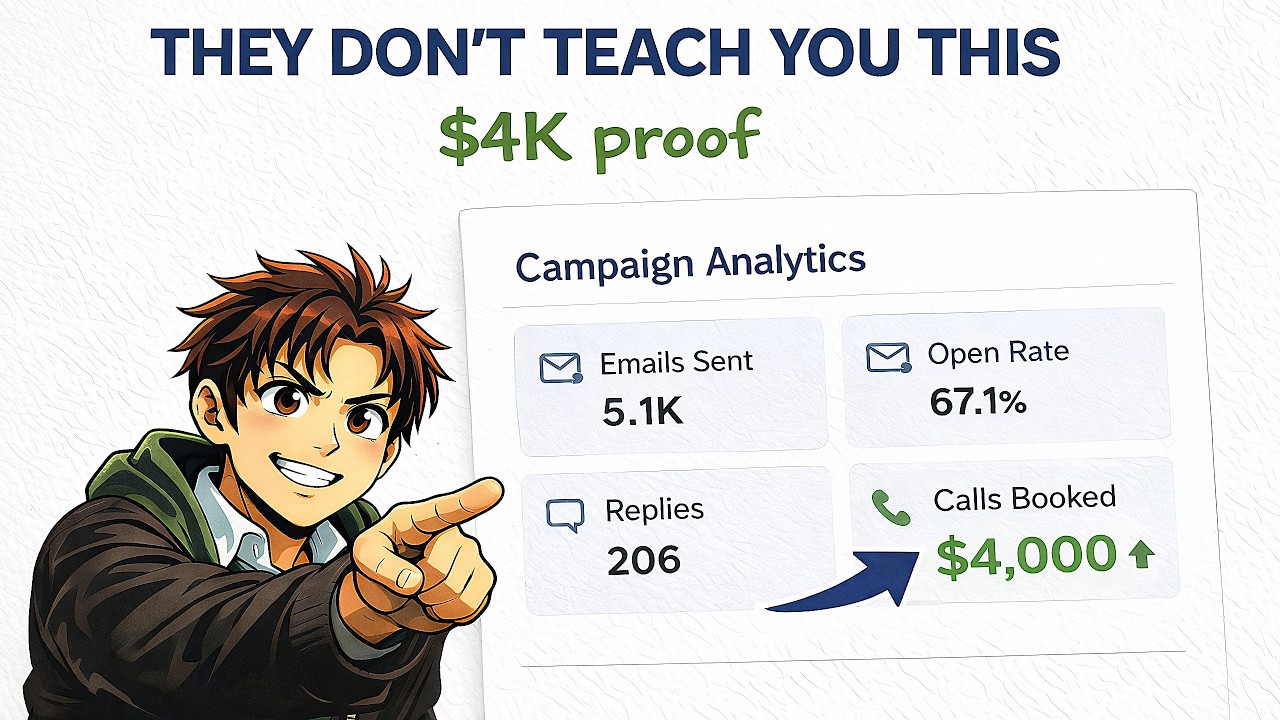 Cold Email Data That Made Me $4K in 30 Days. Every Beginner Needs to See This