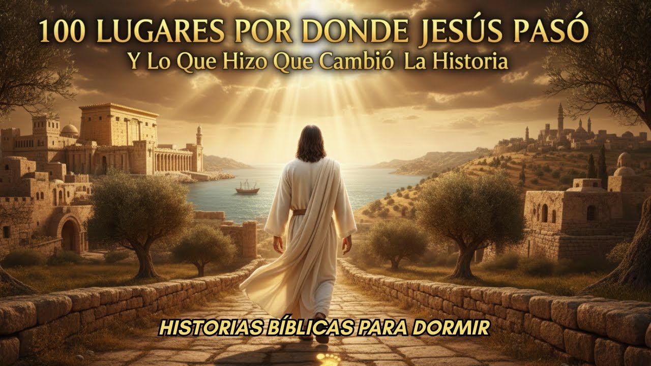 100 Lugares Donde Jesús Pasó, Y Lo Que Hizo En Cada Uno de Ellos Que Cambió La Historia| Para dormir