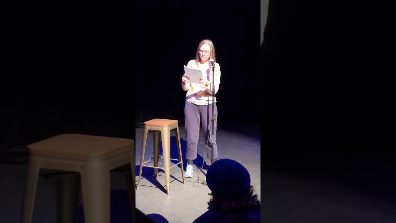 Susan Rankin at Wordlights Poetry Showcase on April 4, 2023