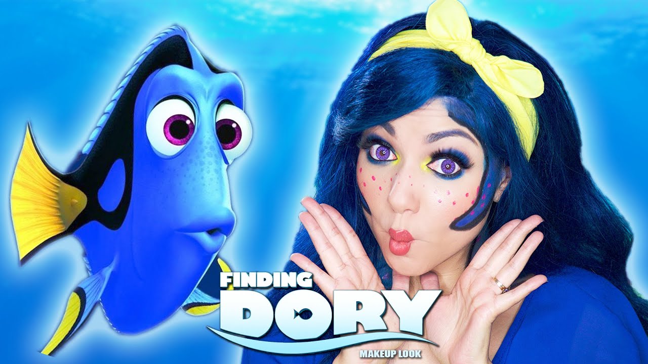 Finding Dory MAKEUP! | Charisma Star