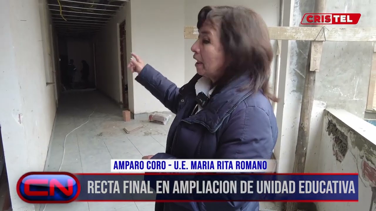 CN - AMPLIACION U E RITA ROMANO SUFRE RETRASO