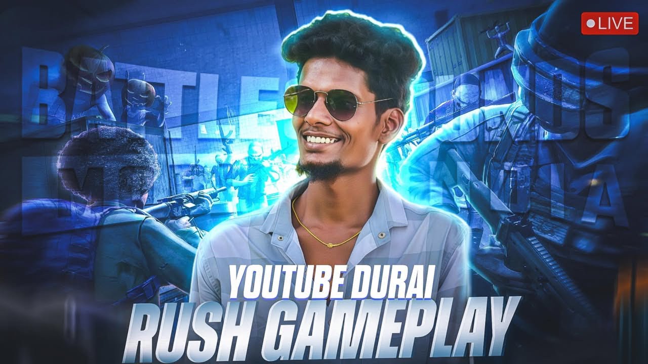 தமிழ்நேரலைBGMI Avg 60 FPS | RUSH PUSH | 