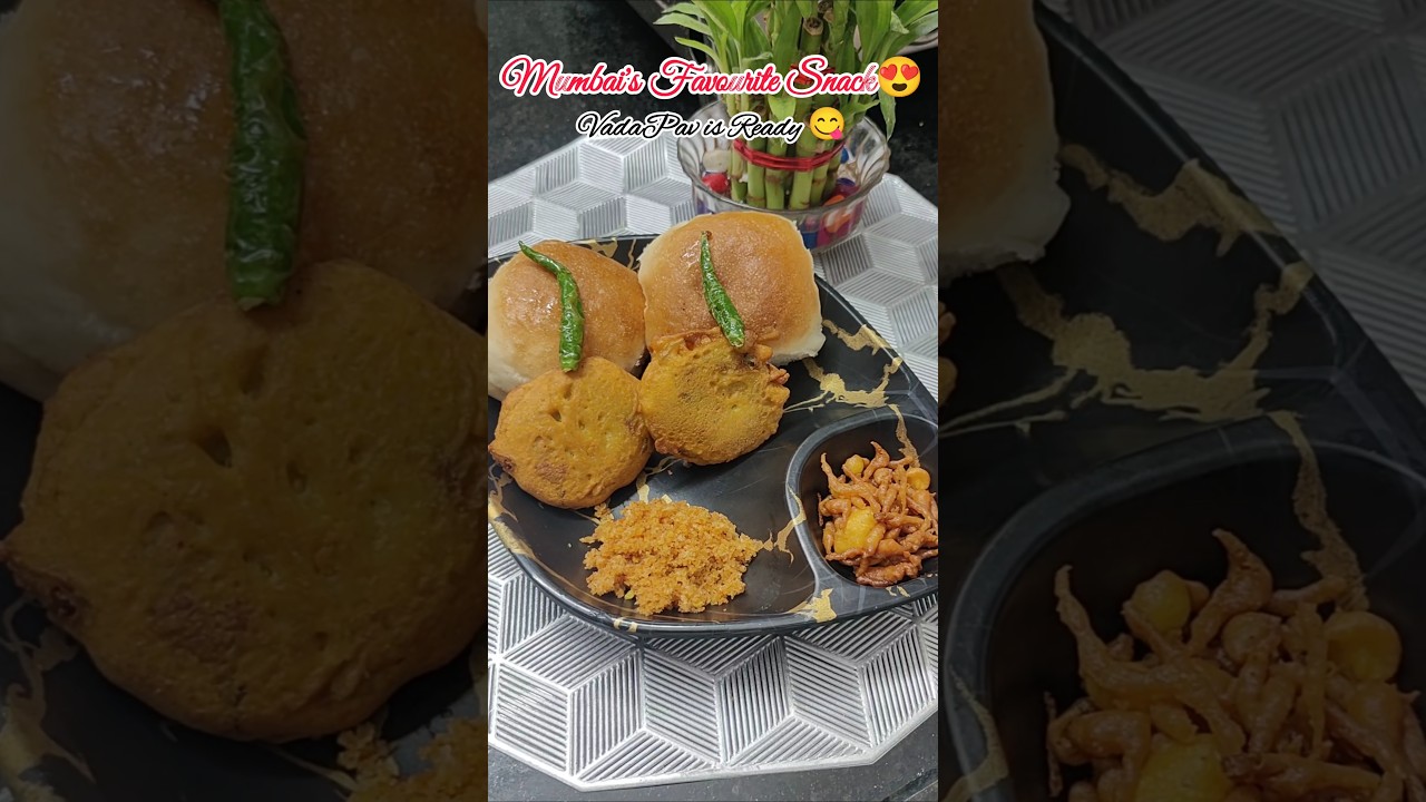 Vada Pav Recipe 🌮 | Mumbai Street Style Batata Vada Pav at Home 