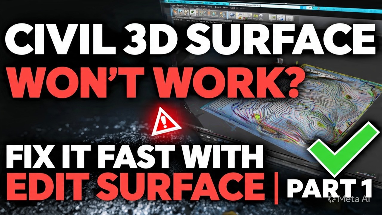 13-CIVIL 3D EDIT SURFACE _01