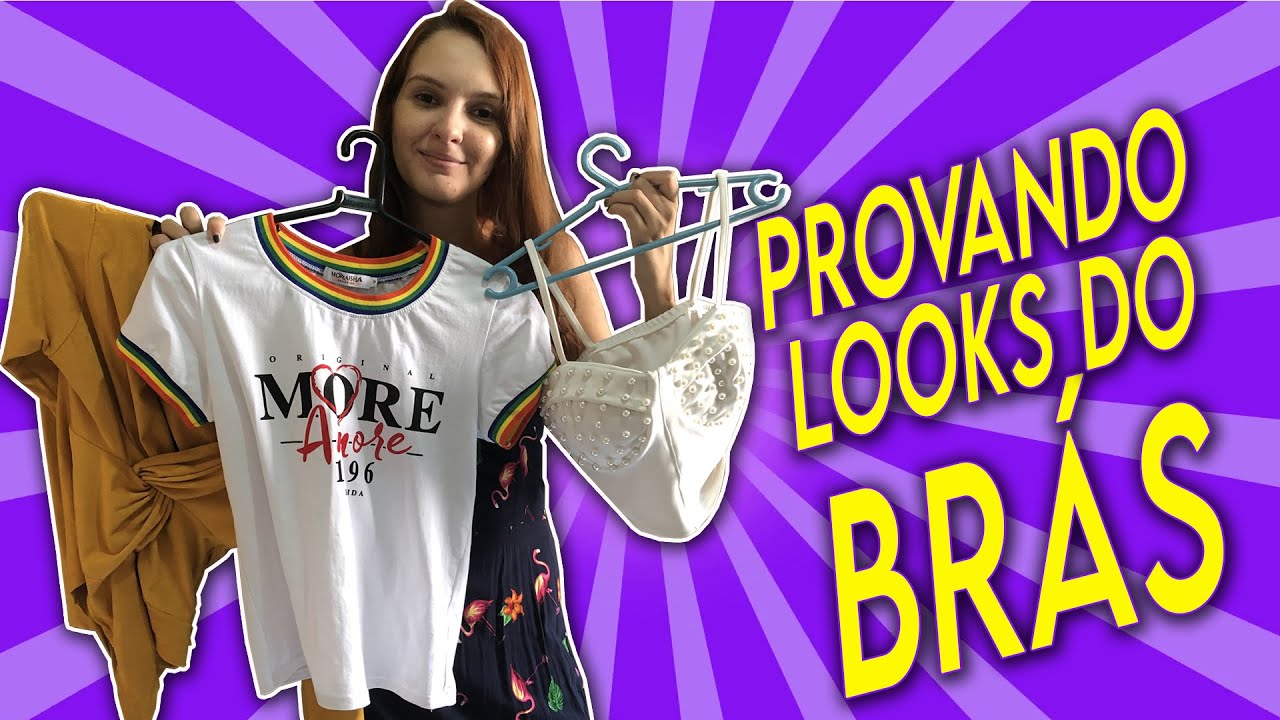 PROVANDO LOOKS DO BR&Aacute;S | MUITO BARATO 😱