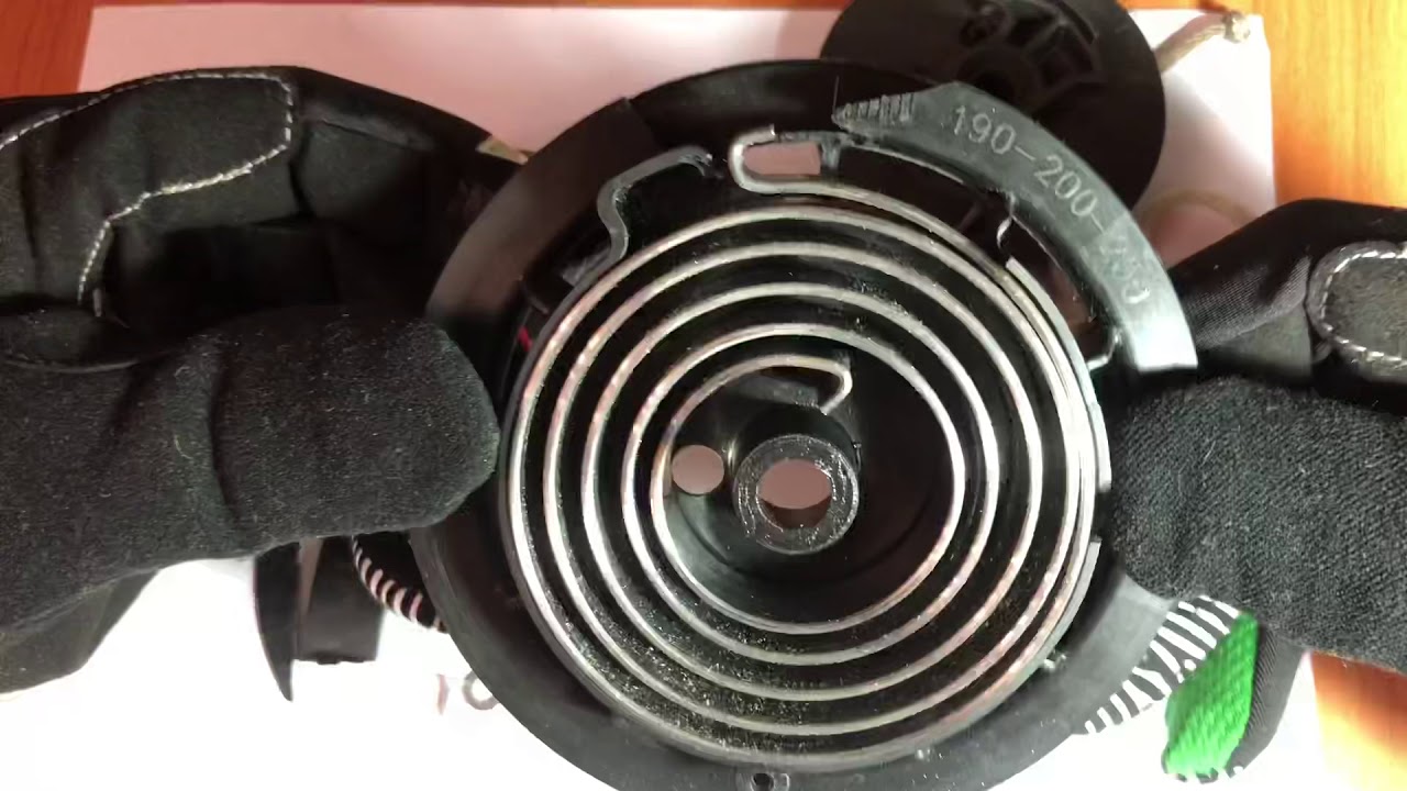 Paramotor polini thor 250 upgrade reel starter