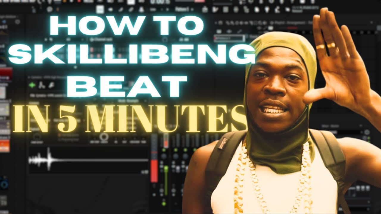 How To Make A Beat For Skillibeng In Just 5 Minutes! | FL Studio Tutorial 2023 🌟⚡🥁