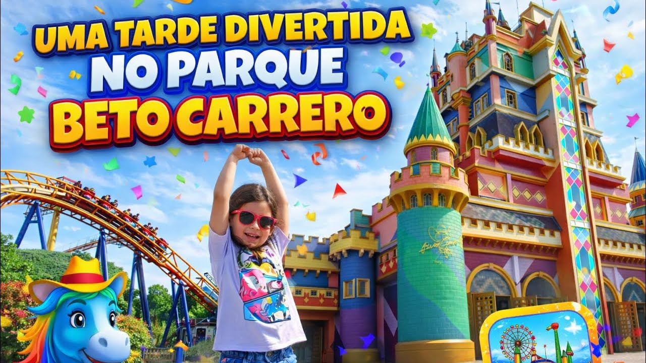 Uma tarde divertida no parque Beto Carrero