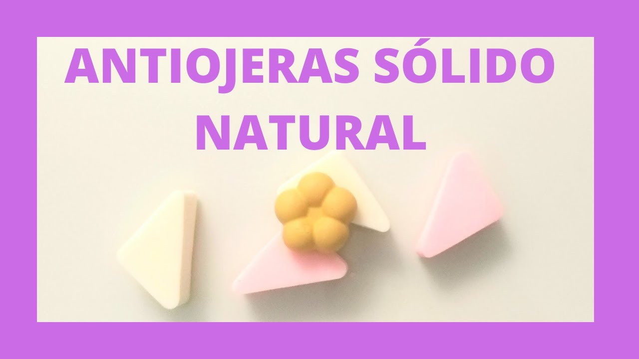 👉CORRECTOR de OJERAS CASERO NATURAL- CURSO MAQUILLAJE NATURAL SÓLIDO 🌺 🍀 # tutorial 5