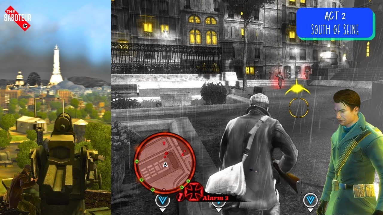 The Saboteur: South of Seine (Act 2) | Full Mission Walkthrough