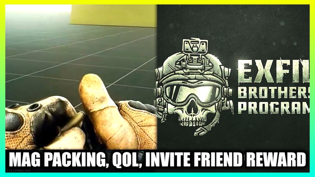 Mag Packing, More QOL, Invite Friend Reward, PVE Prestige Talk