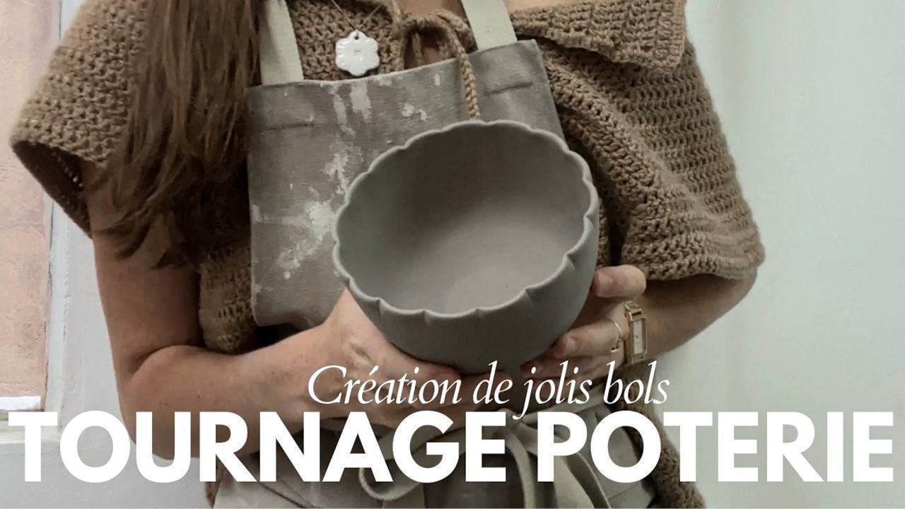ASMR POTERIE 🖤 moment d'atelier dans mon studio de céramique, small business owner ☕️