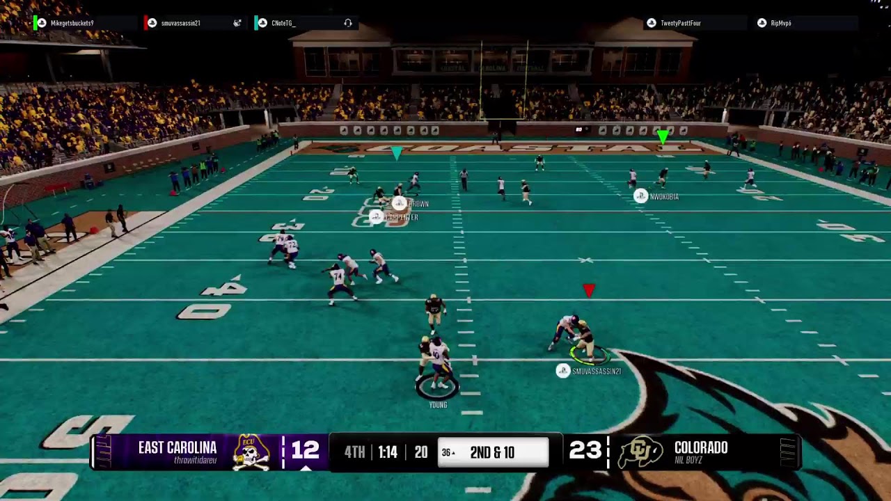 NCAA Football 25 CUT Squads