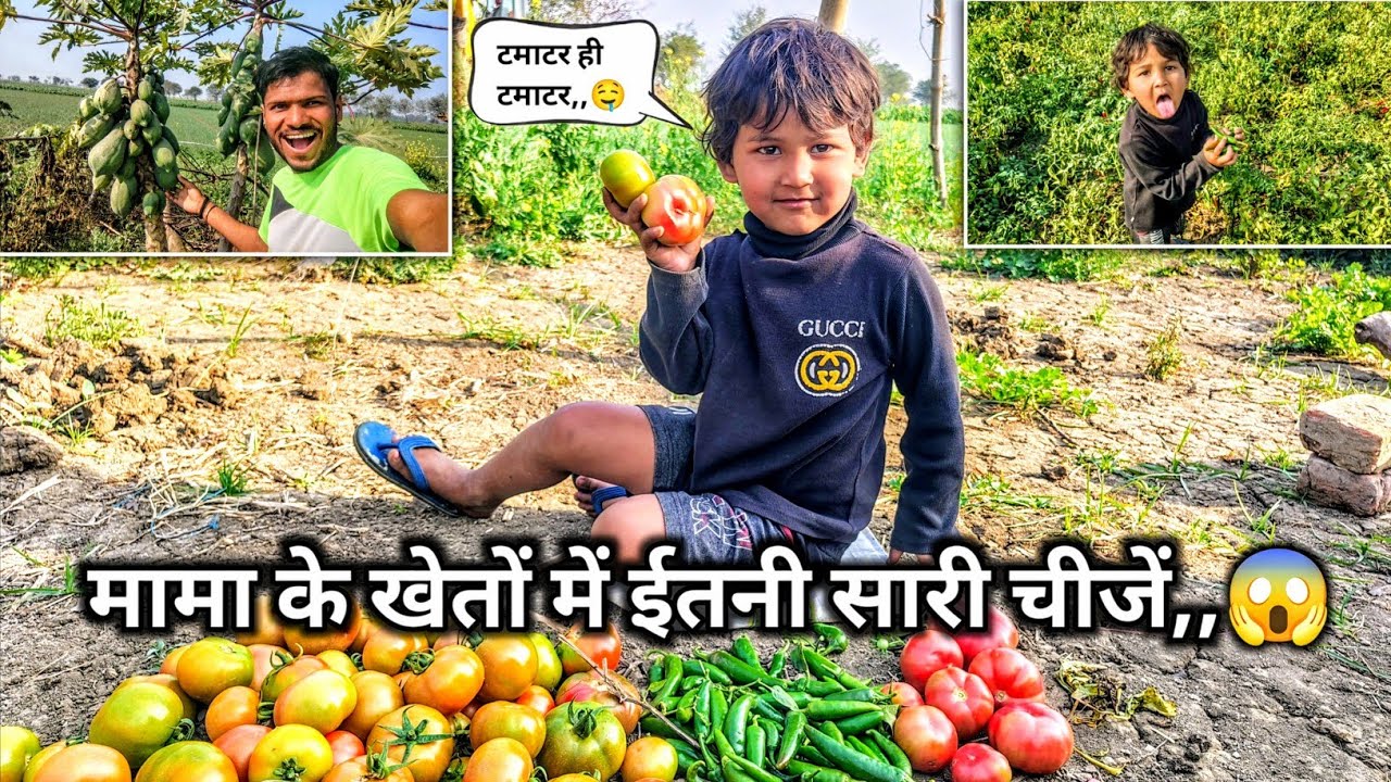 Mama के गांव घुमने ke लिए आ गए 😍 | vlog | shivji rajbhar #vlog 