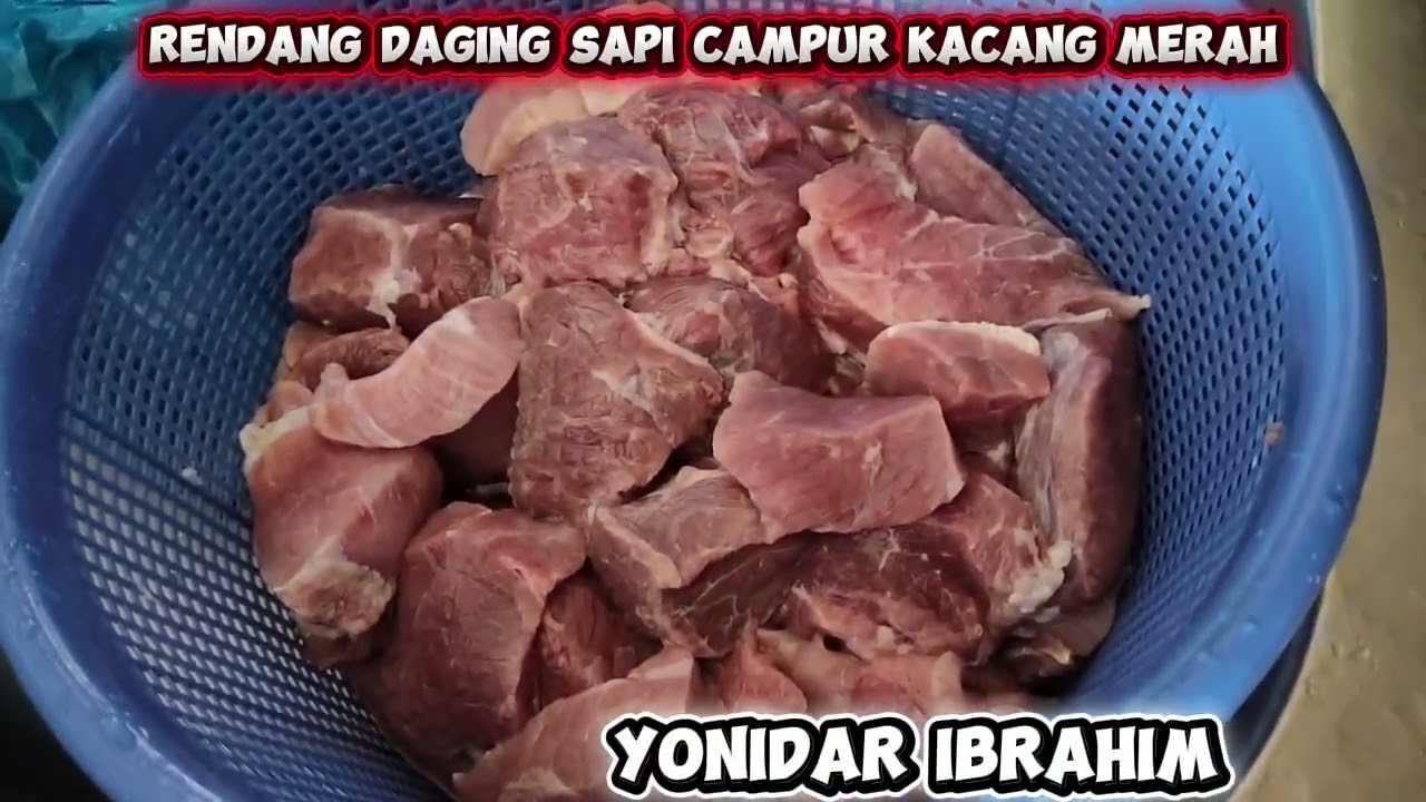 RENDANG DAGING SAPI CAMPUR KACANG MERAH