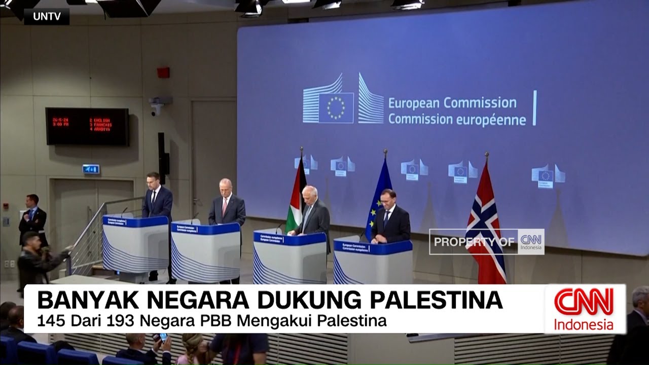 Banyak Negara Dukung Palestina