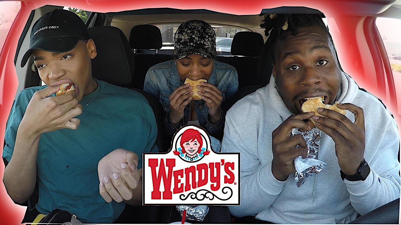 WENDY'S BREAKFAST REACTION!! & MUKBANG