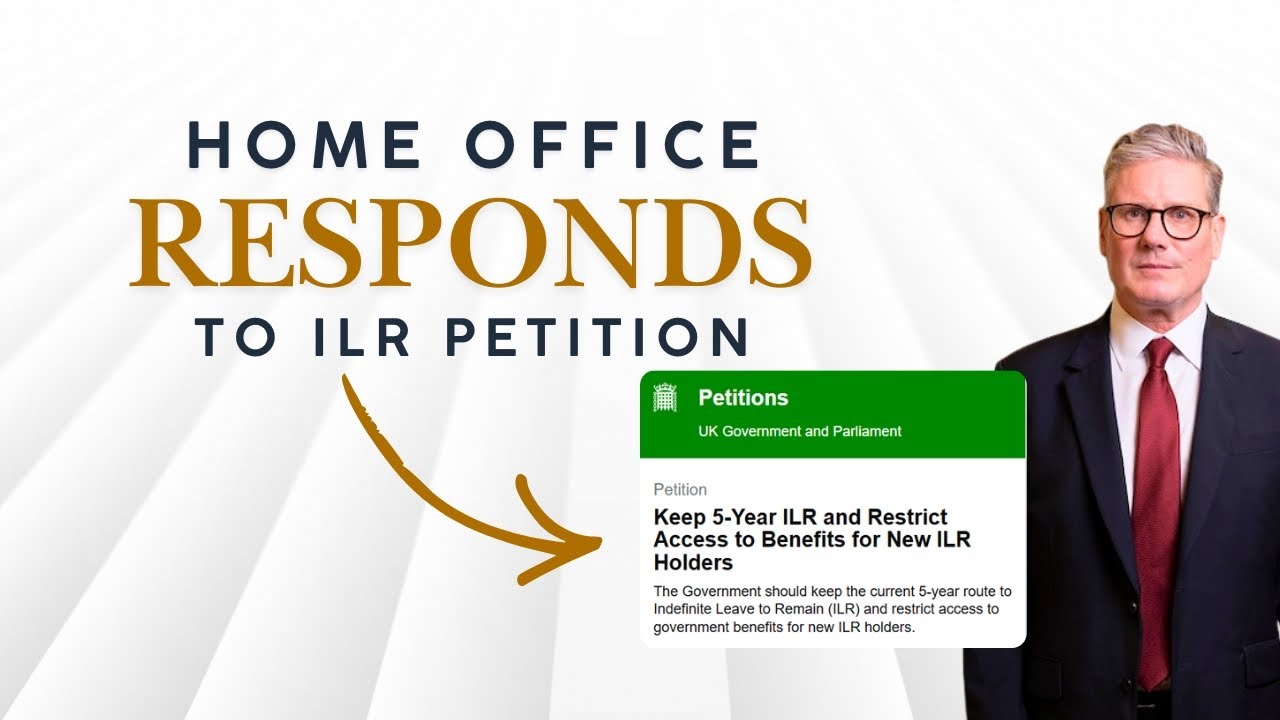 Home Office Responds to 5-Year ILR Petition – What This Means for You | Positive Update Explained