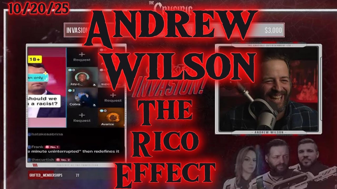Andrew Wilson: The Rico Effect! #AndrewWilson #thecrucible #politicaldebate #tiktok