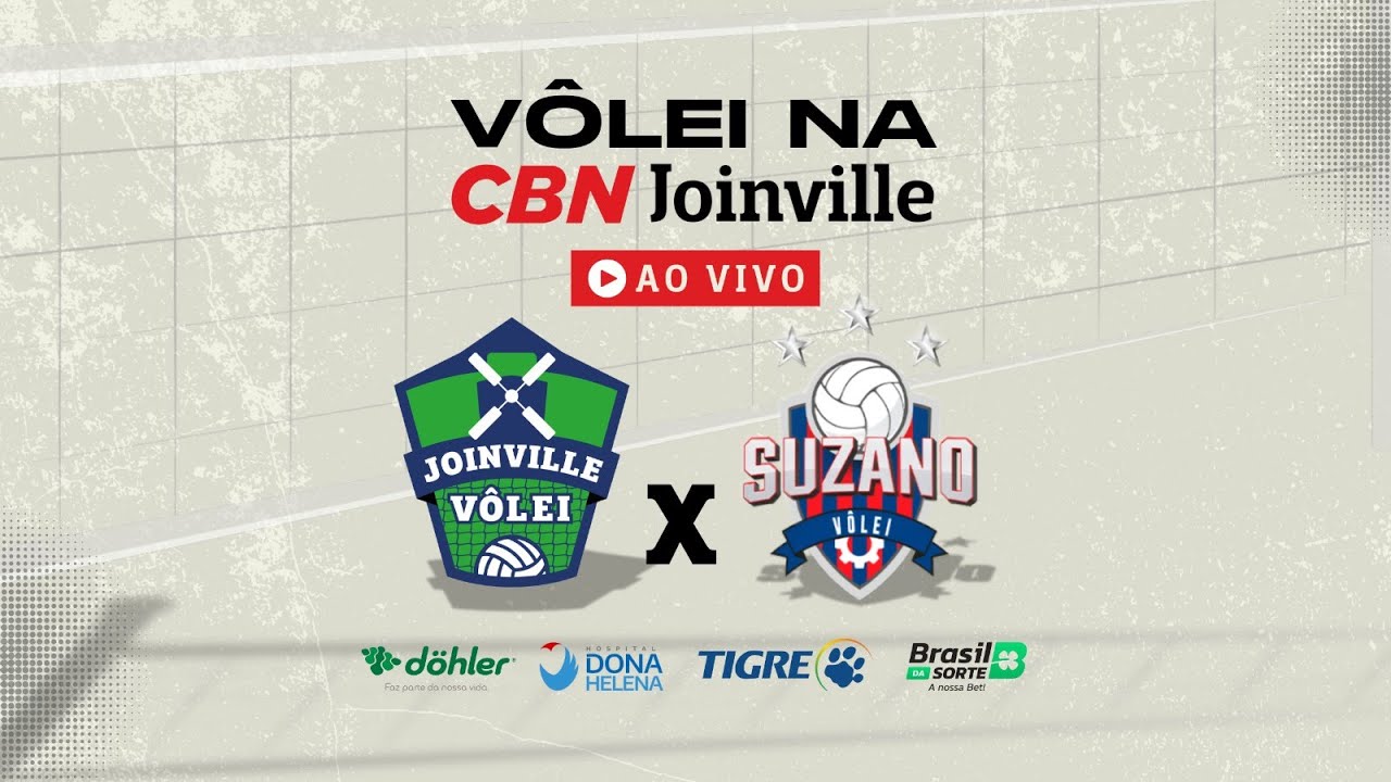 JOINVILLE V&Ocirc;LEI X SUZANO | 3&ordf; RODADA SUPERLIGA MASCULINA DE V&Ocirc;LEI | R&Aacute;DIO CBN AO VIVO | 01/11/2025