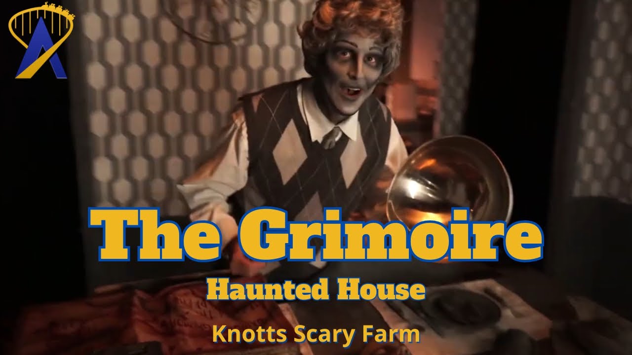The Grimoire Haunted House at Knotts Scary Farm 2023