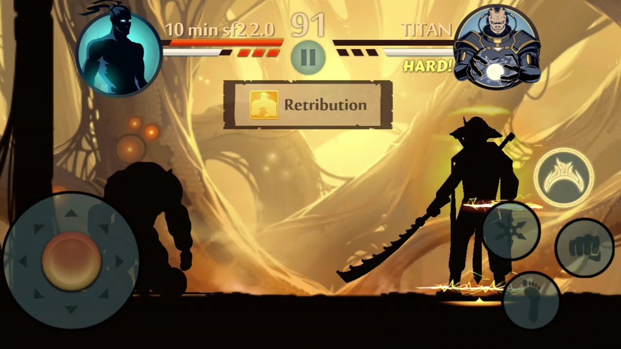 SHADOWFIGHT2 Titan mod fight ☠️ #shadowfight2 #edit #phonkagressive 