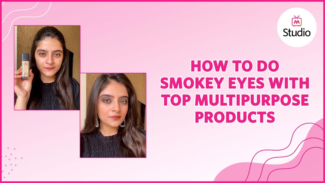 How to do Smokey Eyes with Top Makeup Products - Myntra Studio