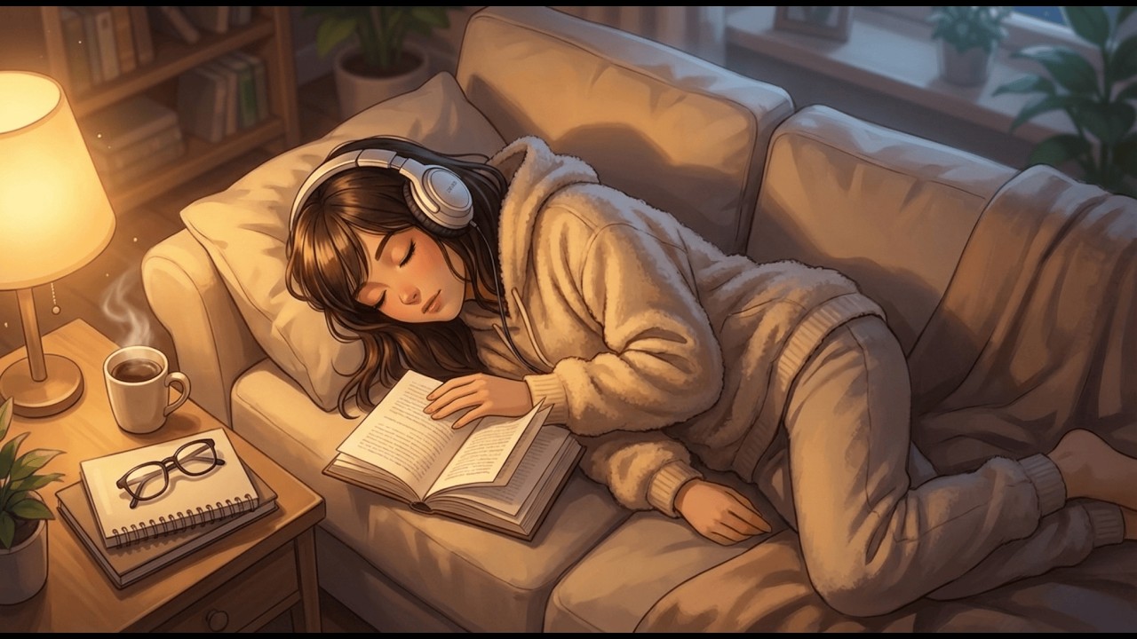 Lost in Pages: Cozy Midnight Lo-fi to Sleep and Dream in Your Study Sanctuary