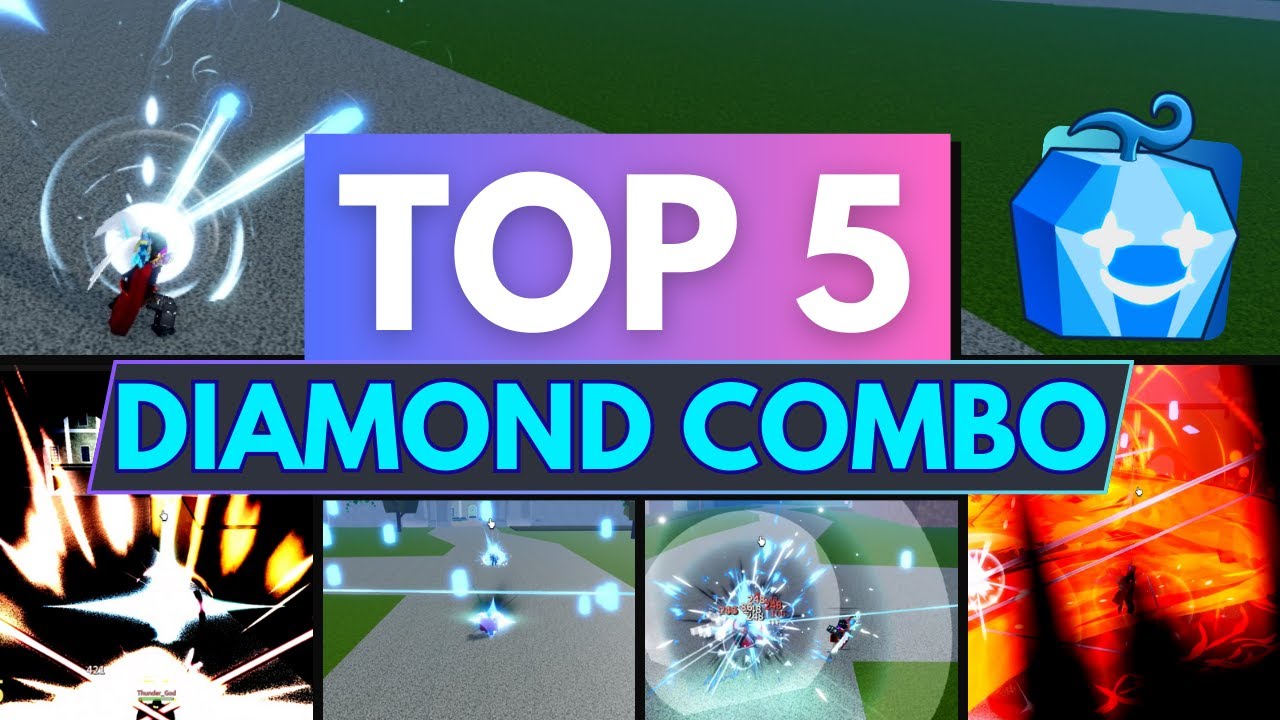 Top 5 Best Diamond Combo for Beginners in Blox Fruits | Easy, Meta Build, One Shot