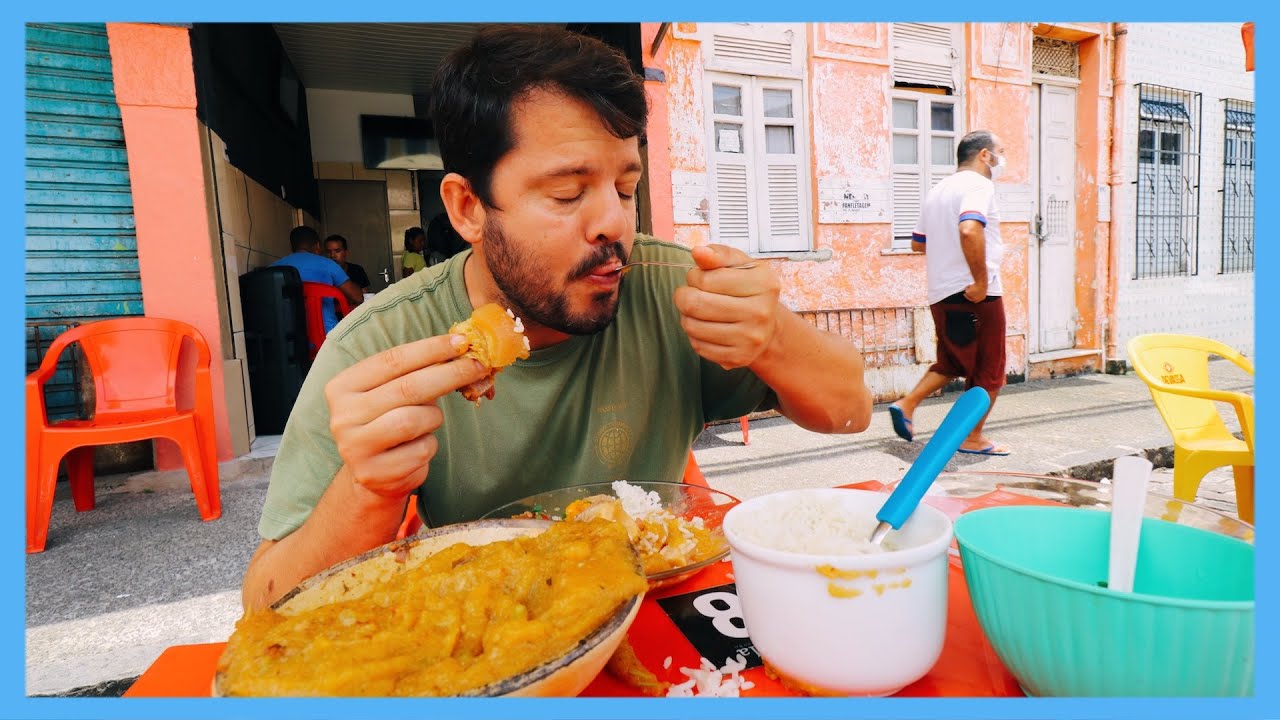 As Comidas dos BOTECOS 🥘 de SALVADOR + MOQUECA de CARNE 🥩 - Bahia | RIO4FUN