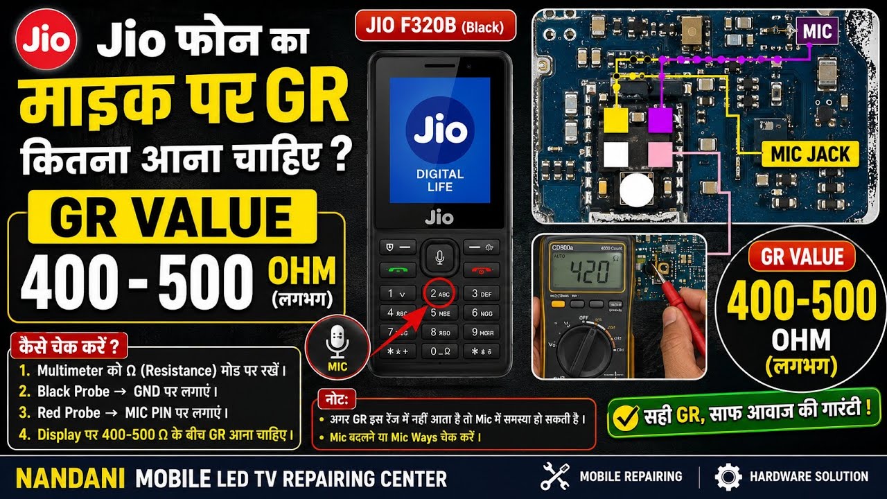 jio 320b mic jumper // jio f320 mic not working // jio f320 mic jumper // Jio F320B Mic Problem