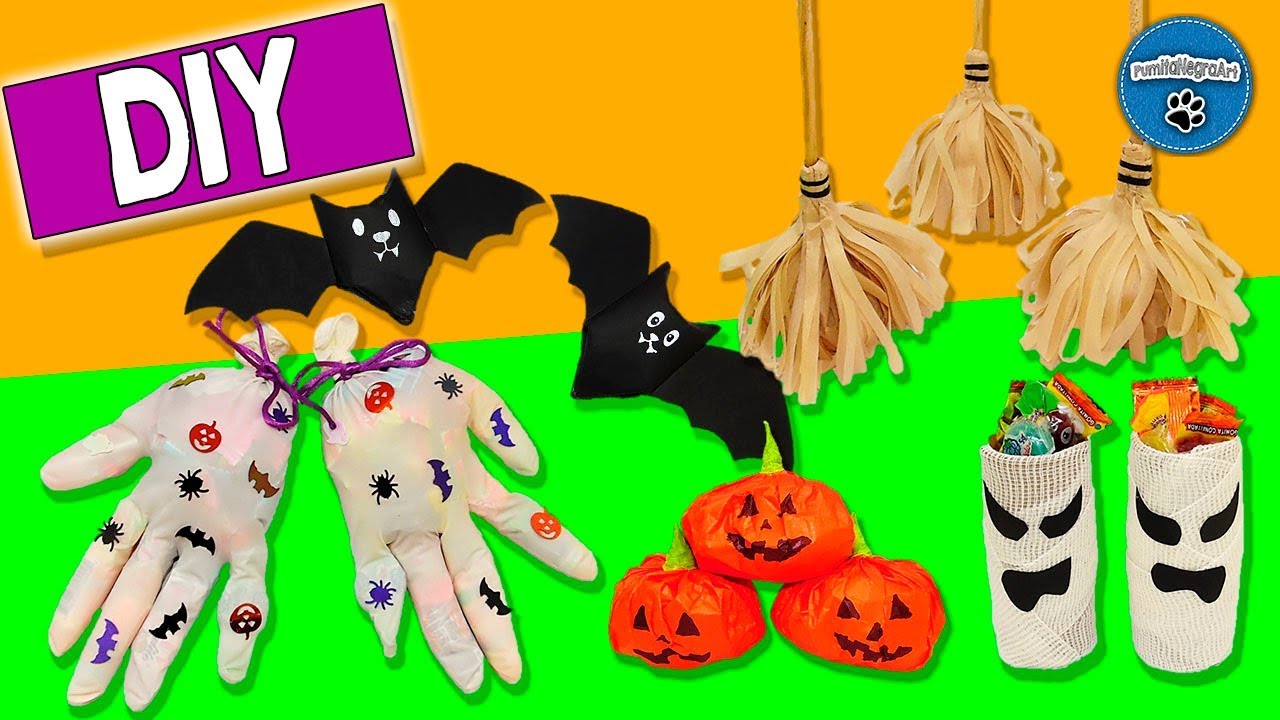 DIY | ¡DULCEROS FÁCILES Y RÁPIDOS PARA TU FIESTA DE HALLOWEEN! | PumitaNegraArt